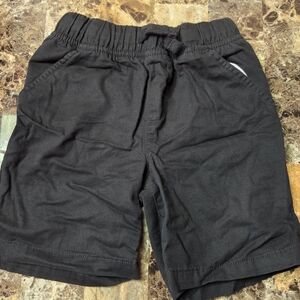 Boy's/ 365 Kids-From Garanimals/ Black Shorts/ Drawstring/ Pockets/ 100% Cotton
